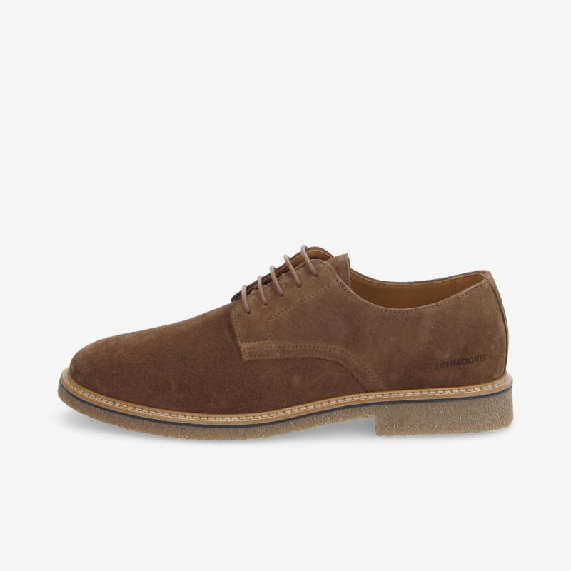 DUBLIN DERBY M - SUEDE - MARRON